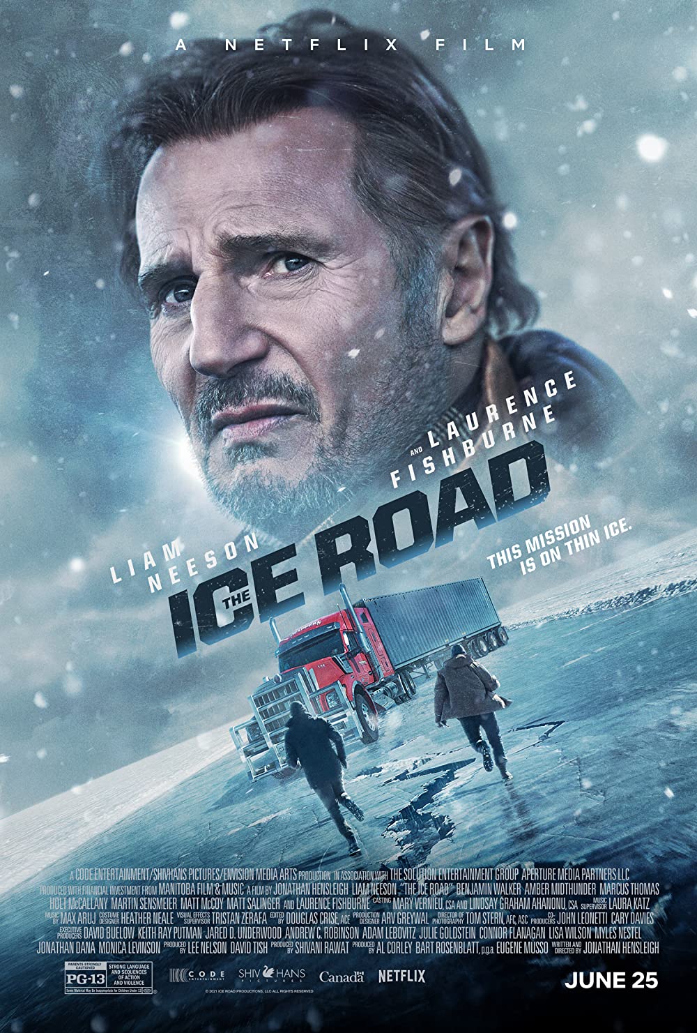 The Ice Road Poster